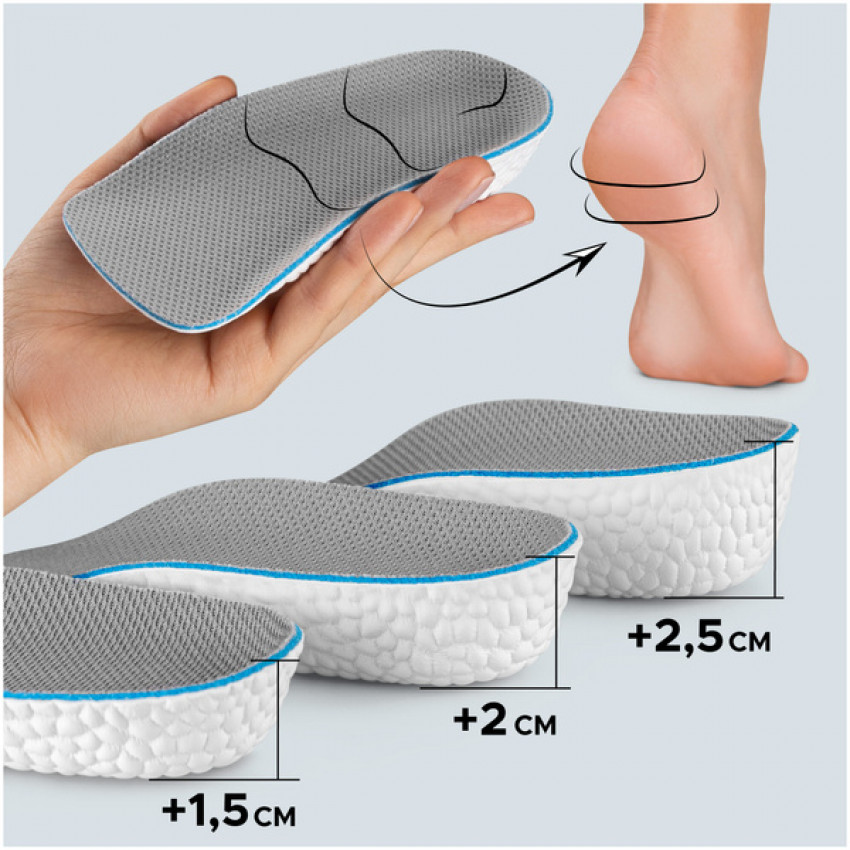 penové vložky na zvýšenie výšky